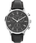 TW2U88300 Waterbury Classic Chronograph 40mm Leather Strap Watch Primary Image