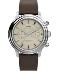 TW2Y23500 Waterbury Metropolitan Chronograph 41mm Leather Strap Watch  Primary Image