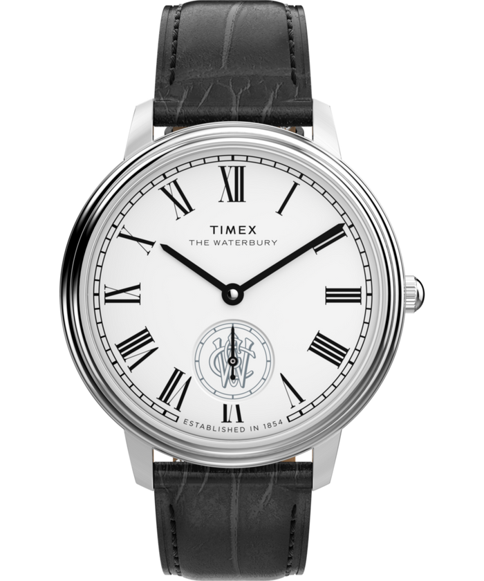 TW2Y23100 Waterbury Metropolitan Sub-Second 39mm Leather Strap Watch  Primary Image