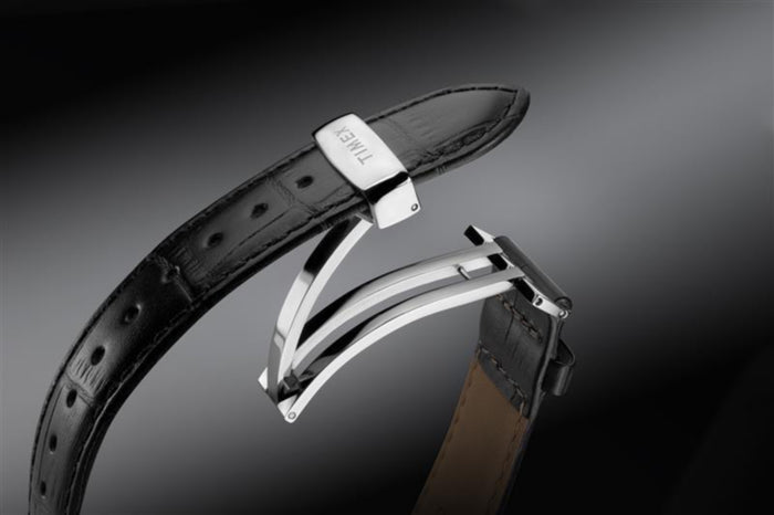 TW2Y23100 Waterbury Metropolitan Sub-Second 39mm Leather Strap Watch  Collab Additional Image