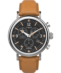TW2W84500 Waterbury Standard Chronograph 41mm Leather Strap Watch Primary Image