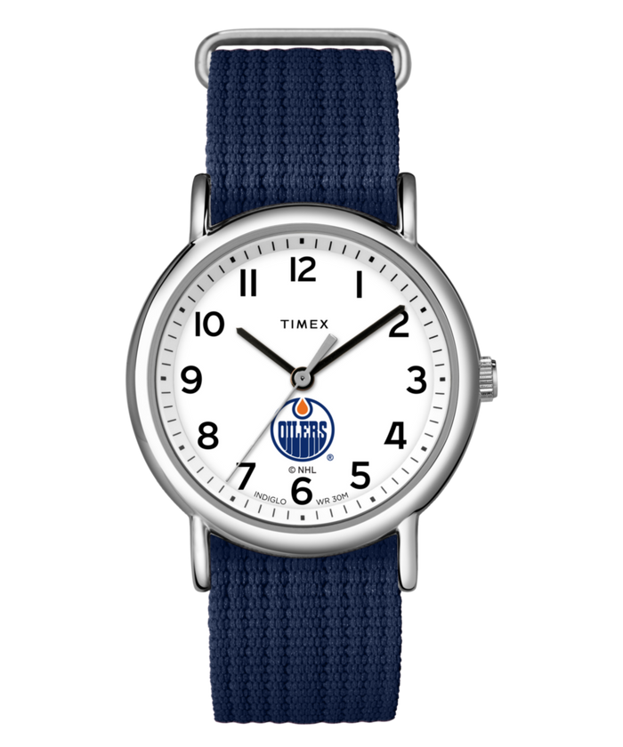 TWZHOILM2 Weekender Navy Blue Edmonton Oilers Primary Image