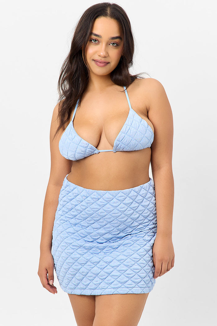 Windward Mini Skirt Baby Blue