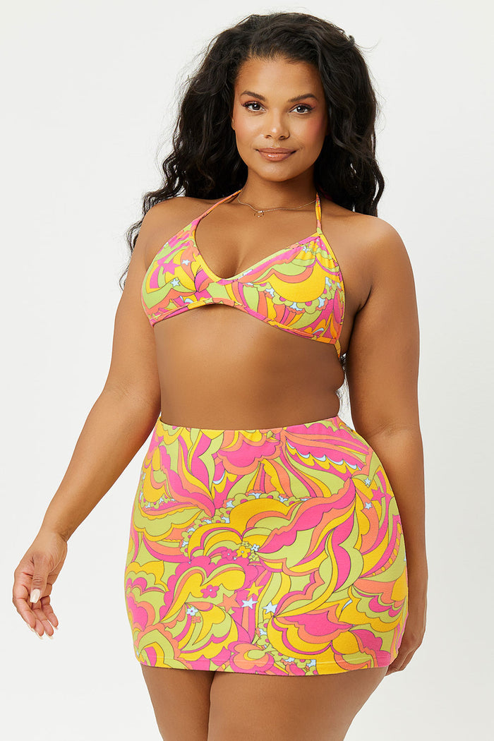 Windward Peace Terry Skirt Extended