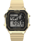 TW5M69000 World Time Digital 40mm Stainless Steel Bracelet Watch Primary Image
