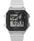 TW5M68900 World Time Digital 40mm Stainless Steel Bracelet Watch Primary Image