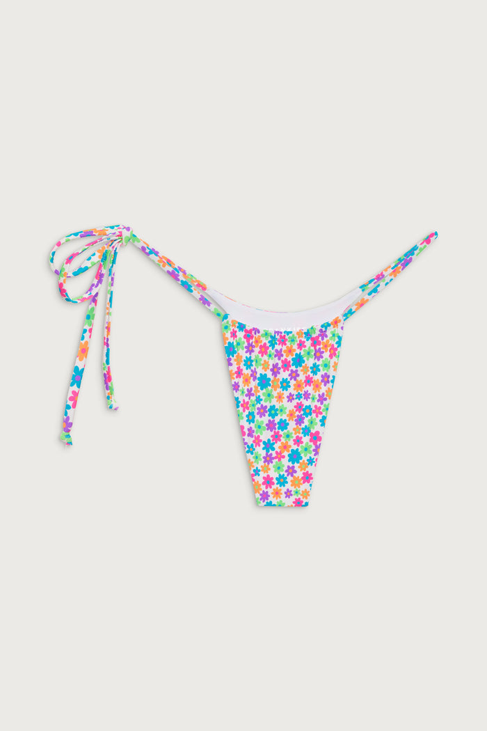Ziggy floral skimpy bikini bottom forever flower